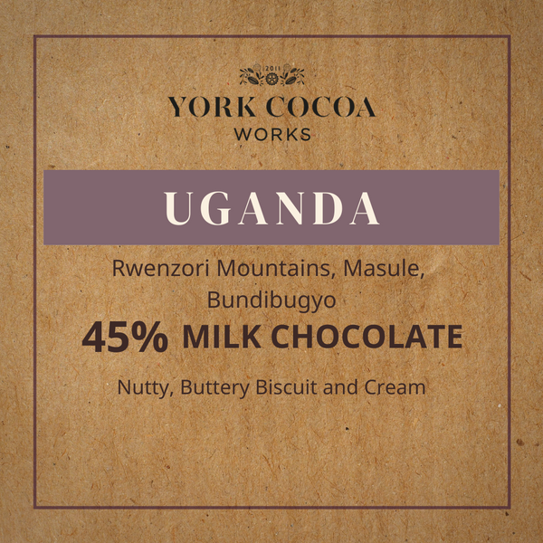 Uganda - Rwenzori 45% Milk Chocolate