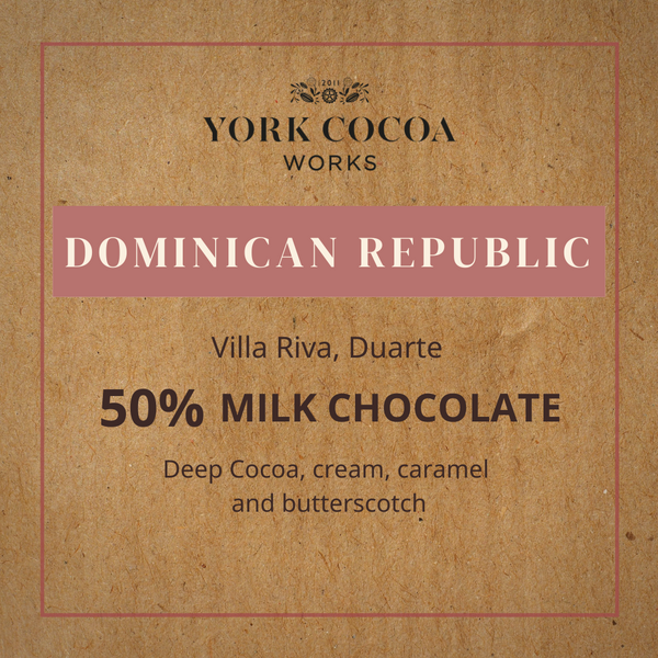 Dominican Republic 50% Milk Chocolate