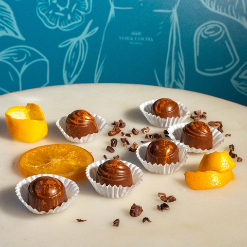 Chocolate Orange Truffles - Box of 6