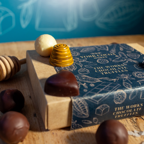 York Cocoa Works Truffle Collection - Box of 12