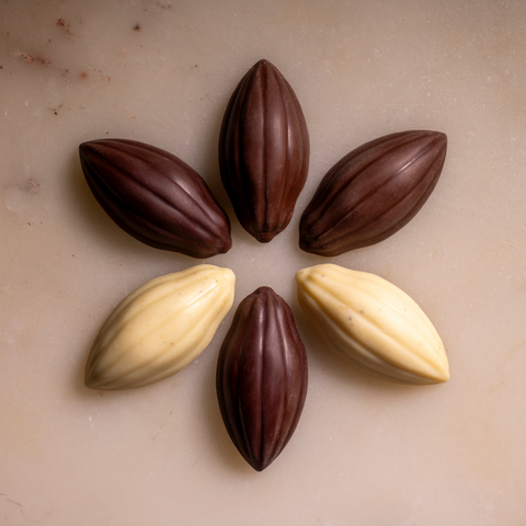 Mixed Chocolate Cocoa Pods Matchbox, 45g (Case of 25)