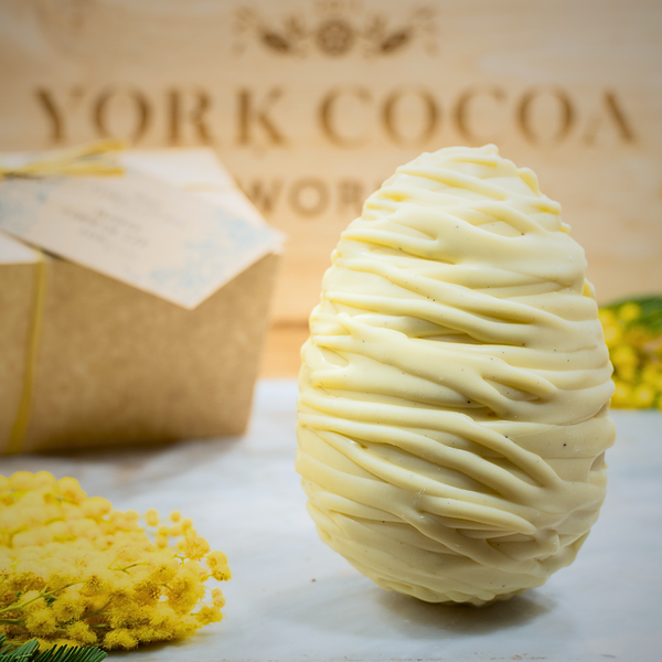 Large White Chocolate Easter Egg - 500g