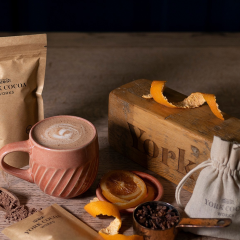 Chocolate Orange Hot Chocolate - 40g Luxury Portion