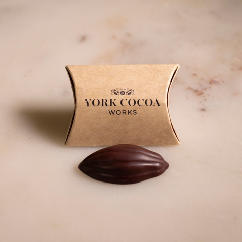 Chocolate Cocoa Pod Pillow Gift Box (Case of 50)