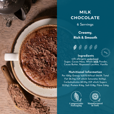 Milk Chocolate Hot Chocolate - 200g