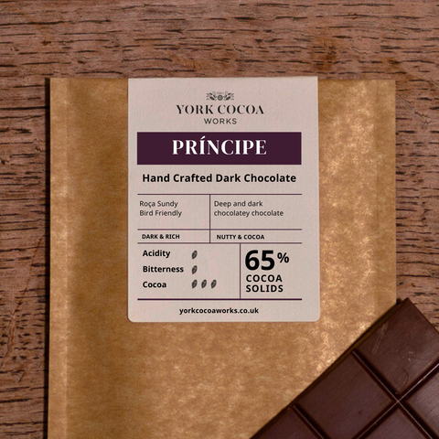 65% Principe Dark Chocolate - 40g Bar