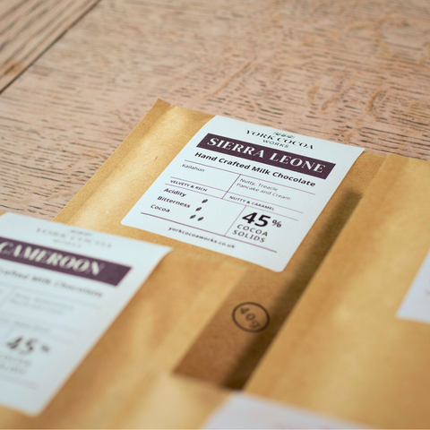45% Sierra Leone Milk Chocolate - 40g Bar