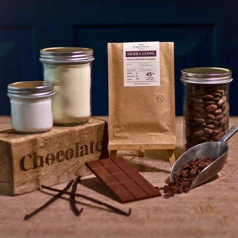 45% Sierra Leone Milk Chocolate - 40g Bar