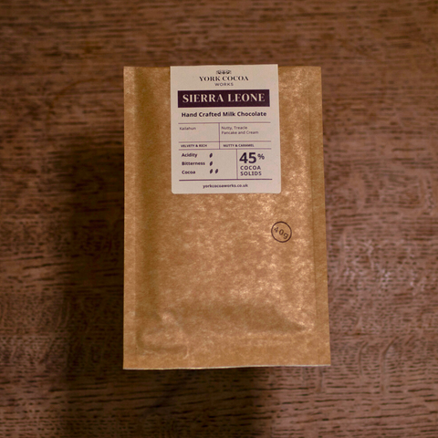 45% Sierra Leone Milk Chocolate - 40g Bar