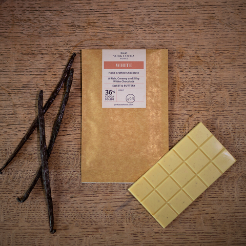 36% White Chocolate - 40g Bar