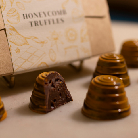 Honeycomb Chocolate Truffles - Box of 6