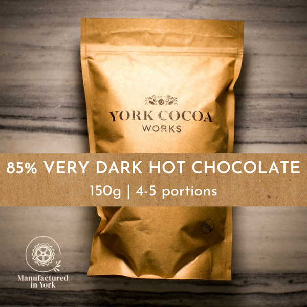 85 Very Dark Hot Chocolate 150g York Cocoa House