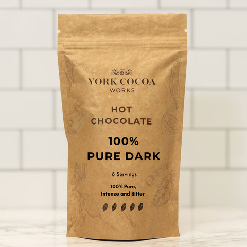 100% Pure Dark Hot Chocolate - 200g