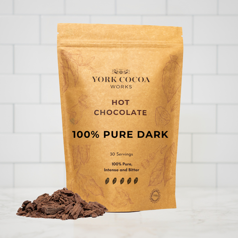 100% Pure Dark Hot Chocolate - 750g