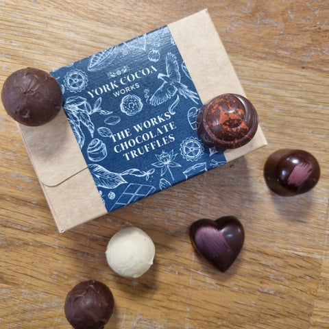 York Cocoa Works Chocolate Truffle Collection - Box of 6