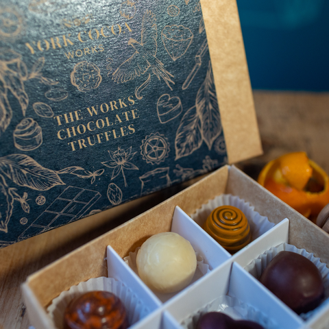 York Cocoa Works Truffle Collection - Box of 12
