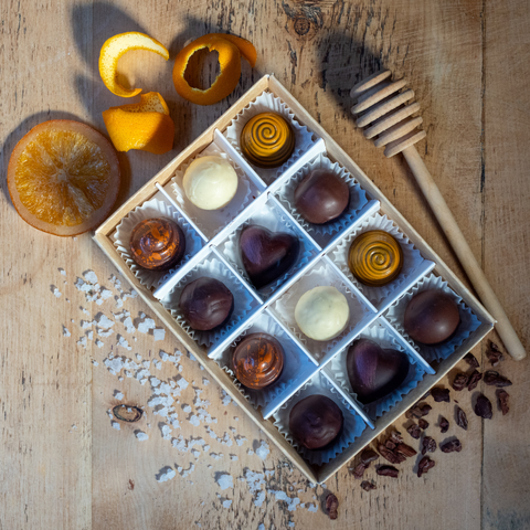 York Cocoa Works Truffle Collection - Box of 12