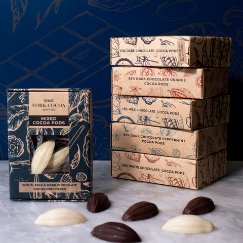 Dark Chocolate Cocoa Pods - 95g