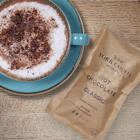 Classic 50% Dark Hot Chocolate - 40g Luxury Portion