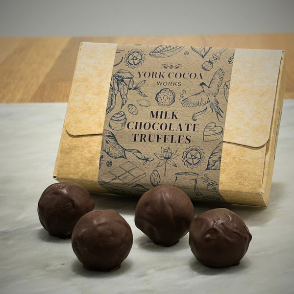 Milk Chocolate Truffles - Box of 6