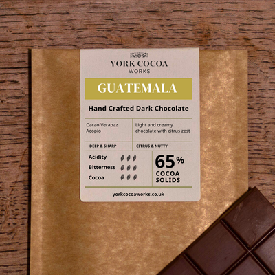 65% Guatemala Dark Chocolate - 40g Bar