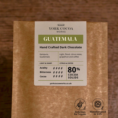 80% Guatemala Dark Chocolate - 40g Bar