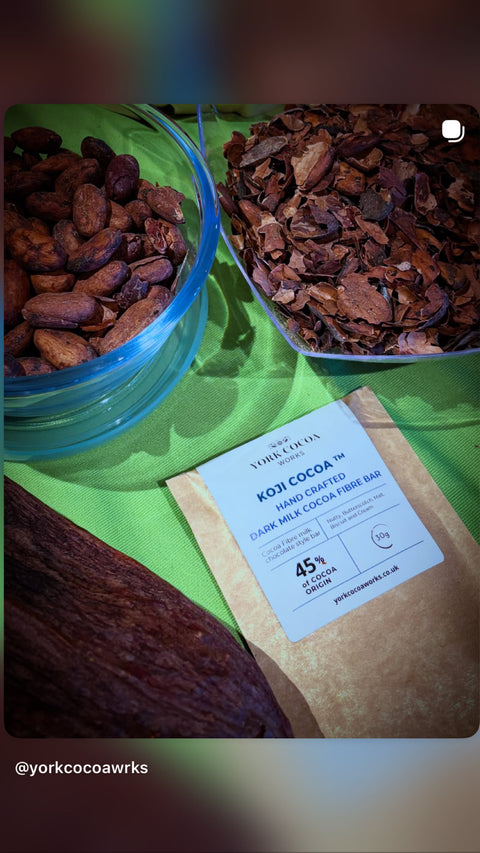 Koji Cocoa ™ - Dark Milk Cocoa Fibre Bar