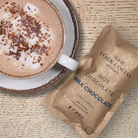 Milk Chocolate Hot Chocolate - 40g Luxury Portion