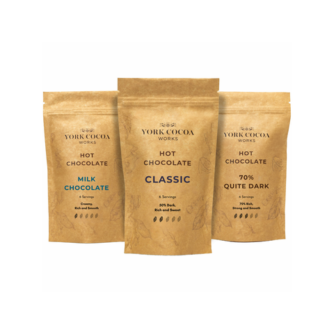 Manufacturers Selection Pack - Milk Chocolate, Classic, 70% Quite Dark