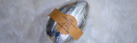 Muscovado 36% White Chocolate Easter Egg - 200g