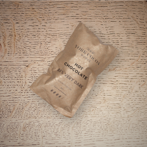 85% Very Dark Hot Chocolate - 40g Luxury Portion