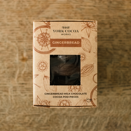 Gingerbread Milk Chocolate Cocoa Pods - 95g